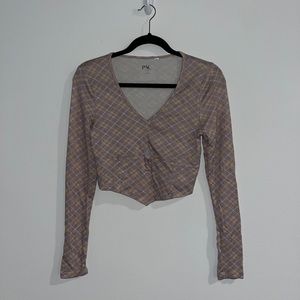 PacSun Soft Purple Corset Top